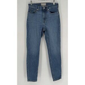 EVERLANE‎ High Rise Ankle Jeans Denim Five Pocket Medium Wash Women's 27